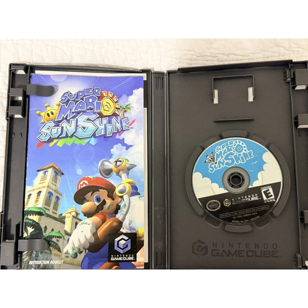 Nintendo Wii Super Mario Sunshine Game used